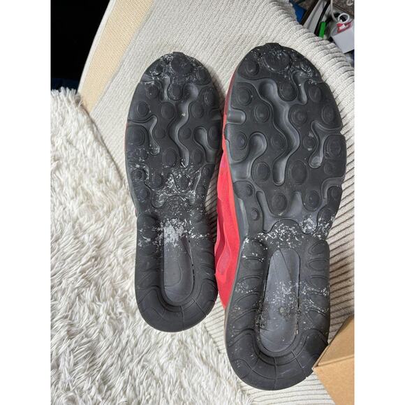 Nike Air Max 270 React Shoes Mens Size 15 Red Black Running Sneakers CJ3866-600 - Picture 9 of 9